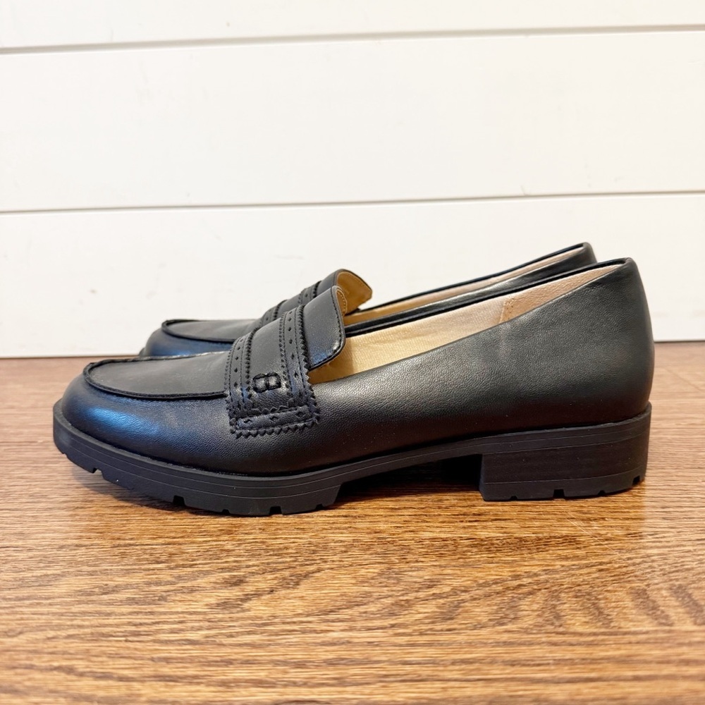 LifeStride | London Faux Leather Penny Loafer Comfort Technology Size 9